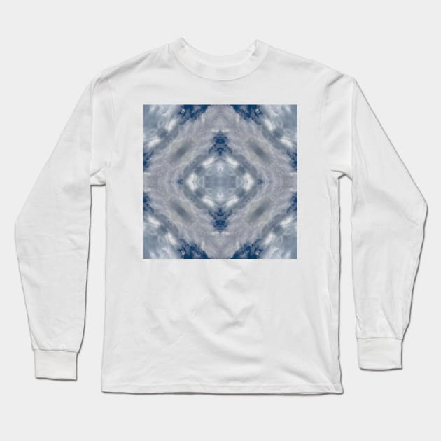 Cloud Diamond Pattern Long Sleeve T-Shirt by Amanda1775